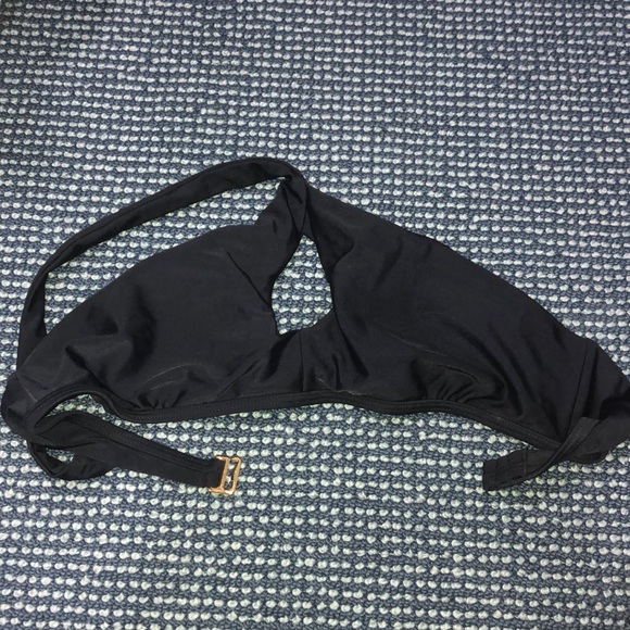 EXPRESS black key hole cut out bikini top - Picture 1 of 2
